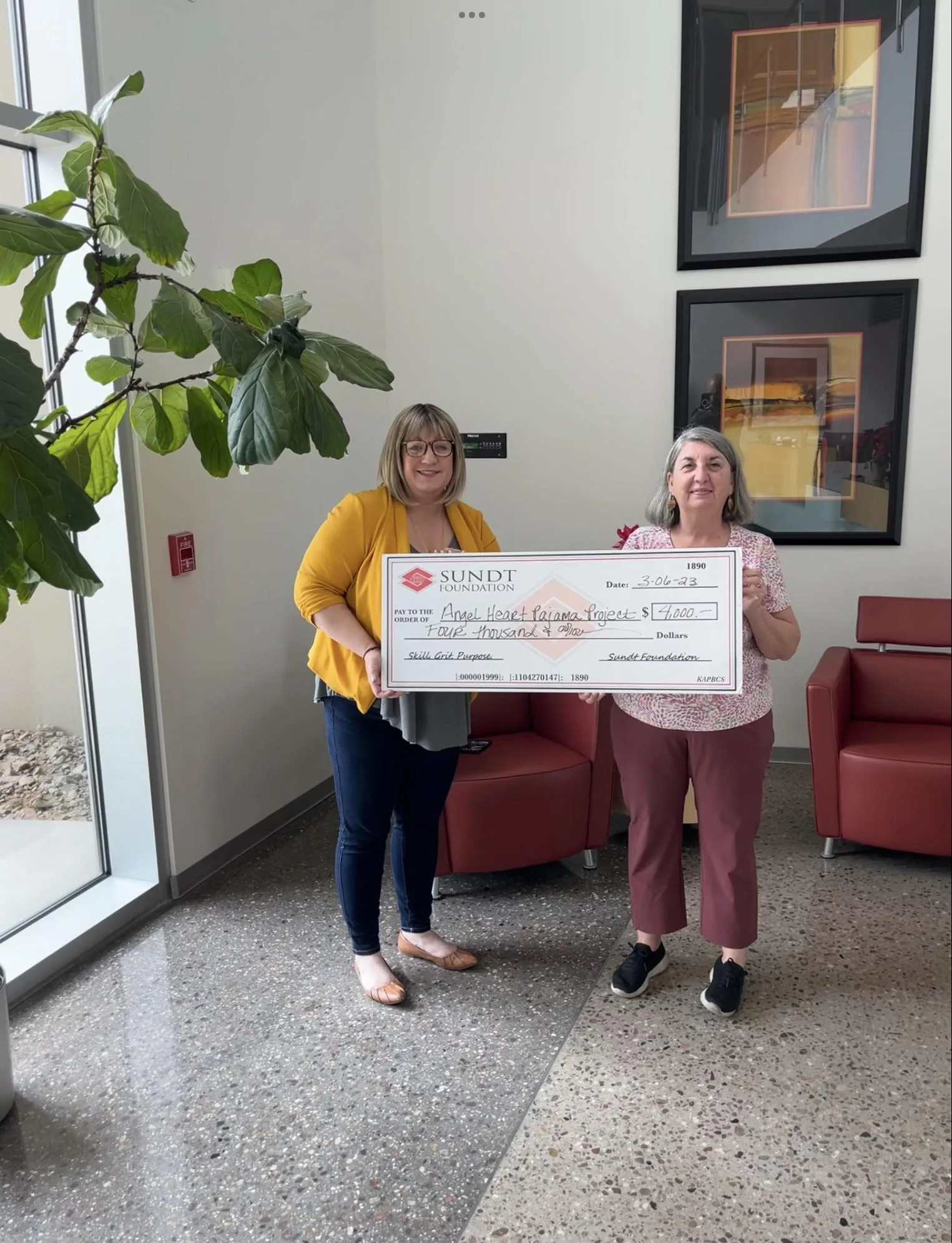 March 2023 - SUNDT FOUNDATION 2023 GRANT AWARD
