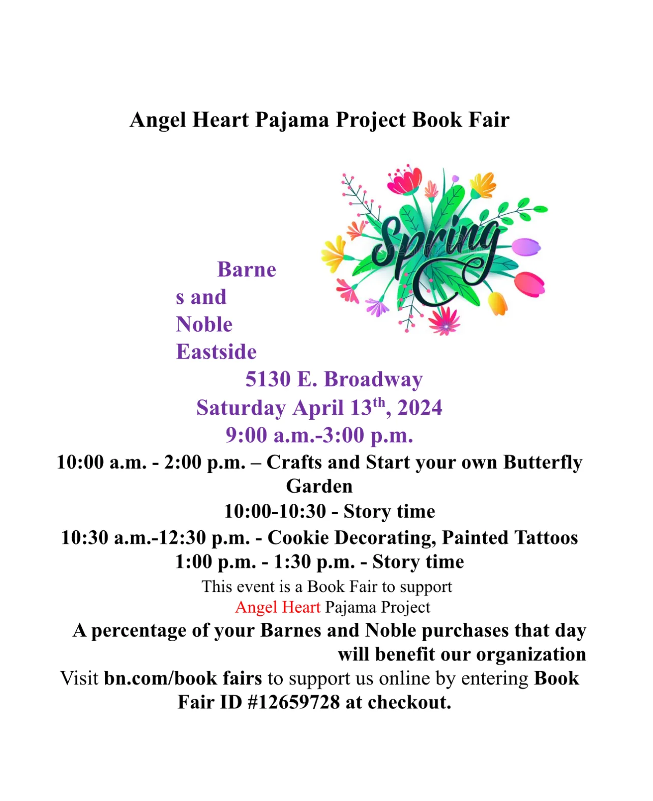 Children and volunteers together at an Angel Heart summer event