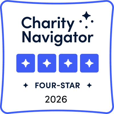 Charity Navigator Four-Star Rating 2026