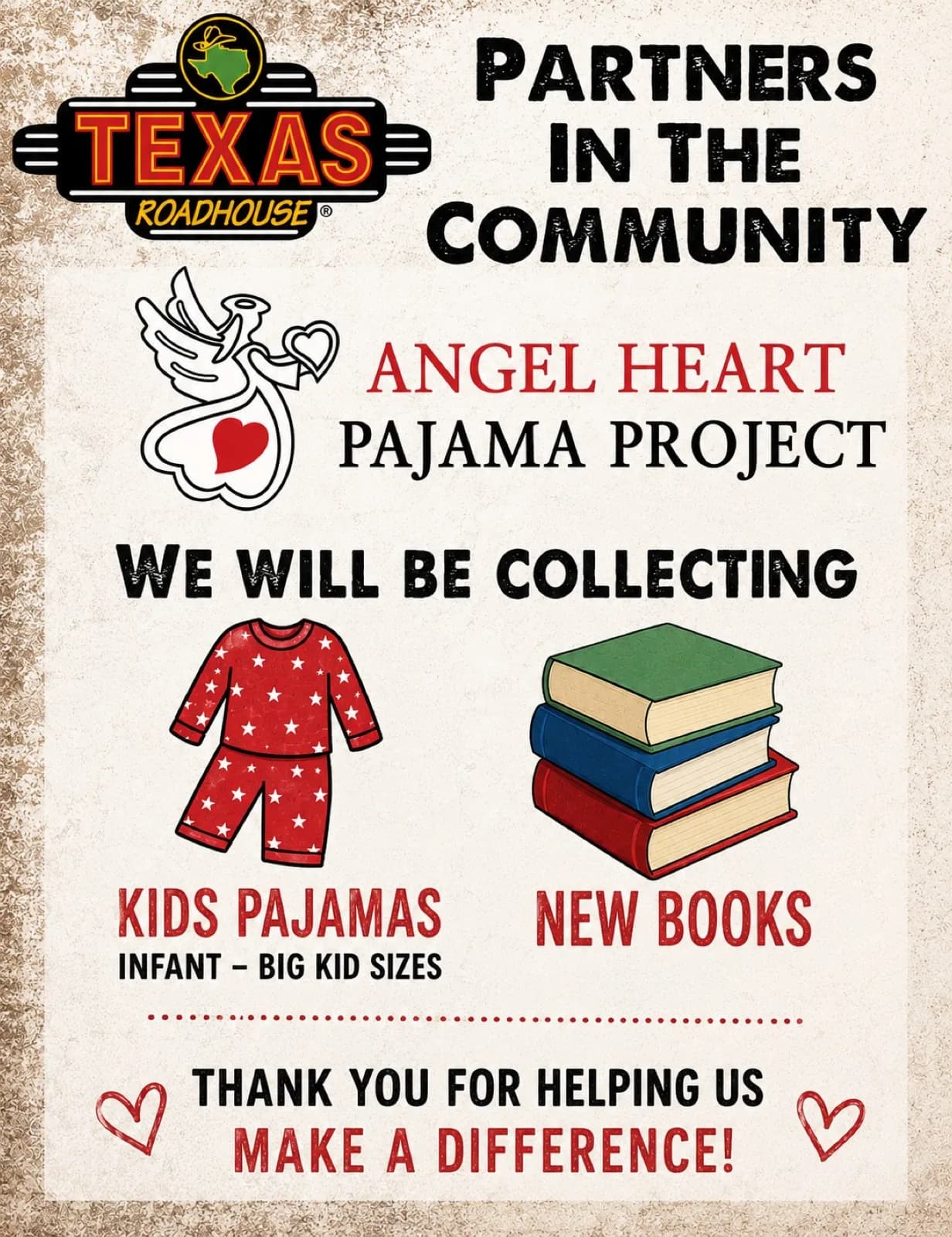 Dine to Donate — Texas Roadhouse