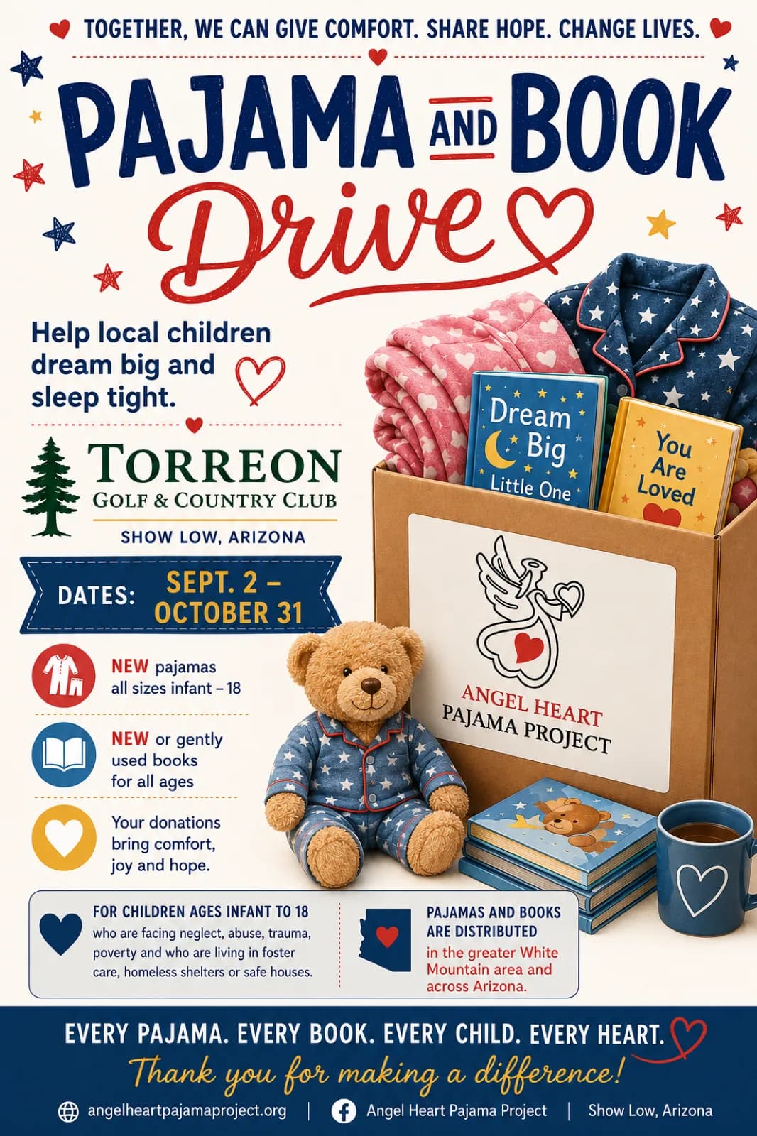 Torreon New Book & Pajama Drive